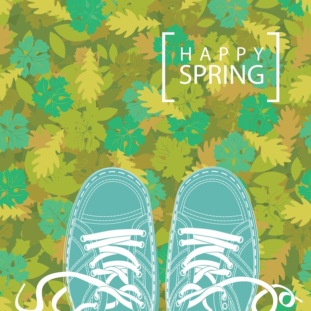 happy spring poster