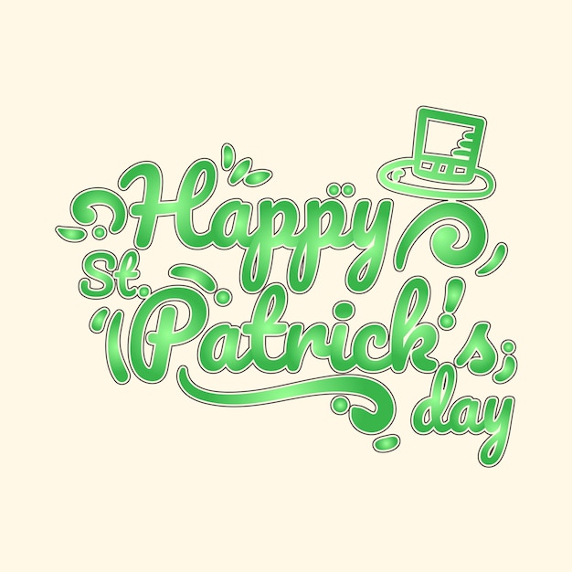 Vector happy st patricks day