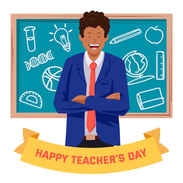Happy teachers' day celebration