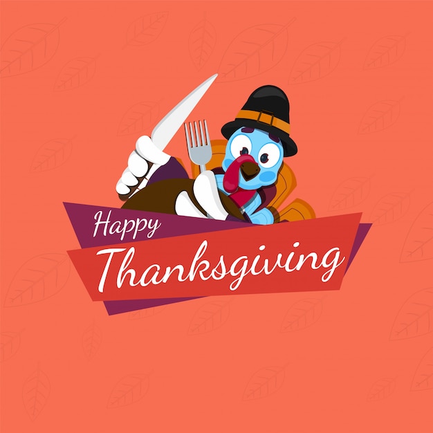 Happy thanksgiving background.