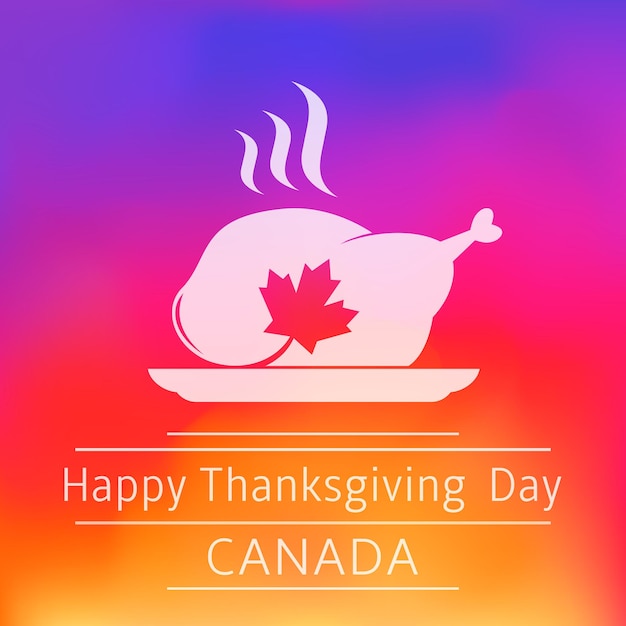 Happy Thanksgiving day Canada