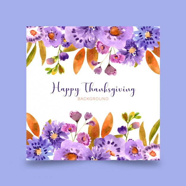 happy thanksgiving greeting card