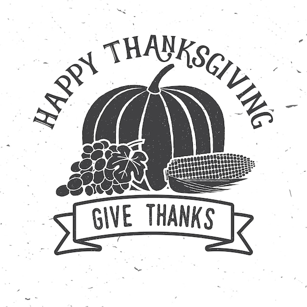 Happy Thanksgiving Vector illustration