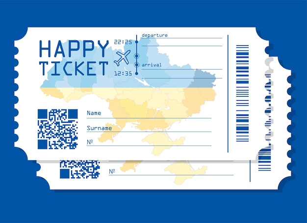 happy ticket ukraine travel fly homecoming