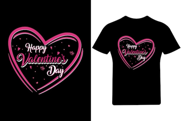 Happy Valentijnsdag T-shirt,