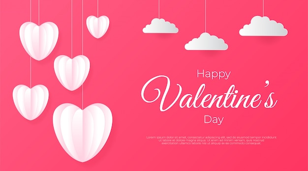 Happy Valentine Day greeting card