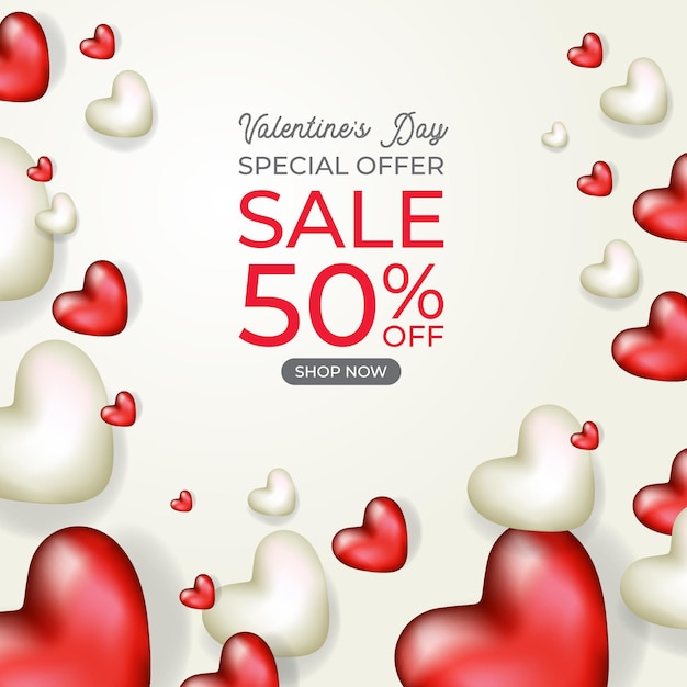 Happy valentine day sale