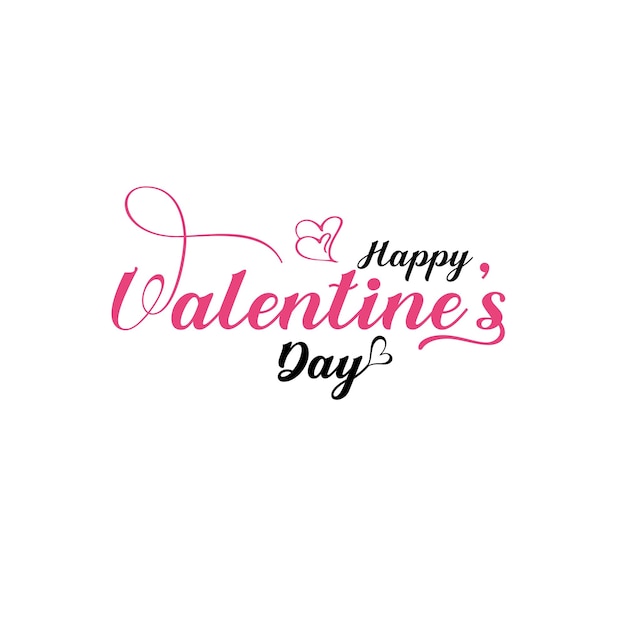 Happy Valentine Day Text Background