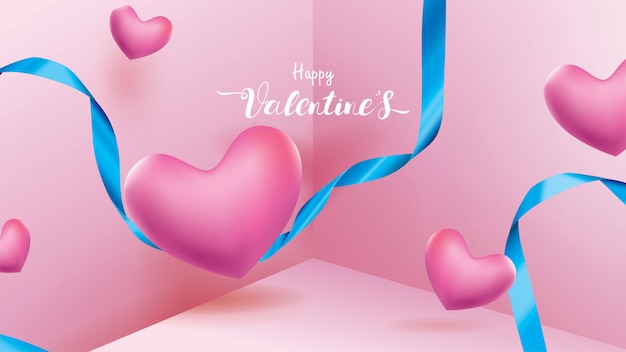 Happy valentine's background