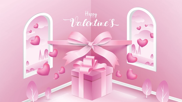 Happy valentine's background 