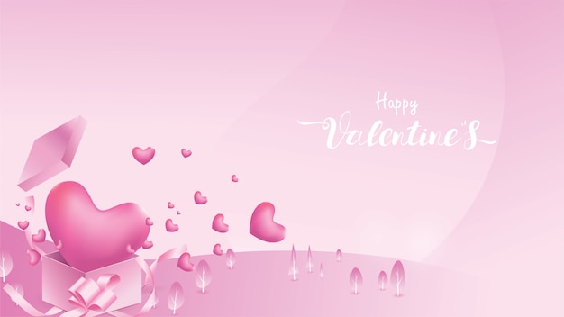 Happy valentine's background