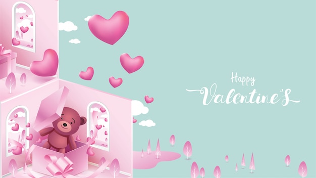 Happy valentine's background