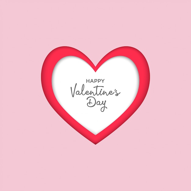 Happy valentine's day background design