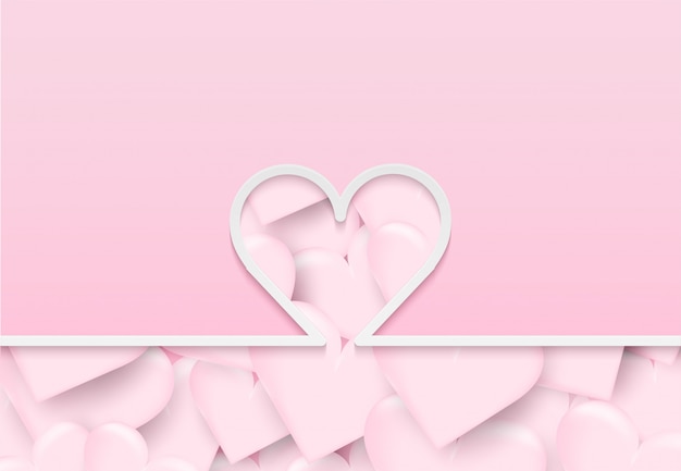 Happy Valentine's day background. 