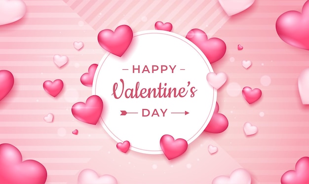 Happy valentine's day background