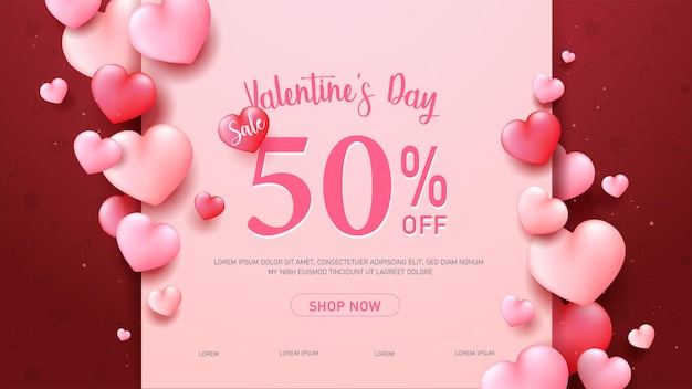 happy valentine's day banner for sale