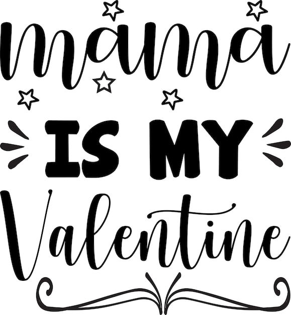 Vettore felice giorno di san valentino svg maglietta design