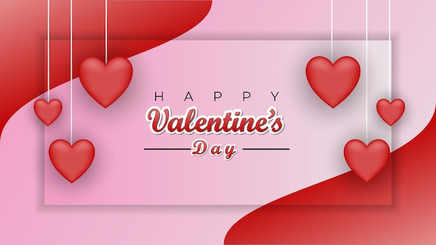 Vector happy valentine's day