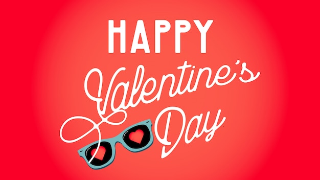 Vector happy valentine's day