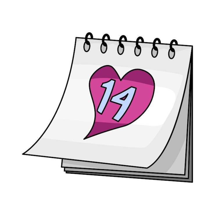 Vector happy valentine