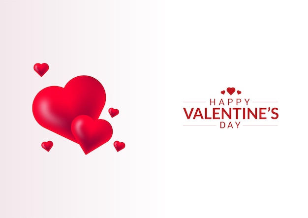 Happy valentines background with free vector