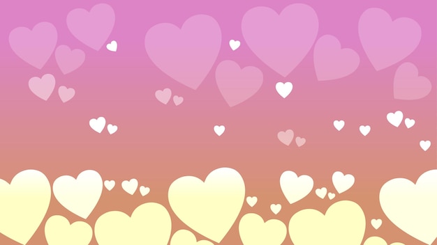 Vector happy valentines day background design template