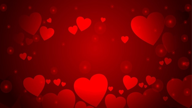 Happy Valentines Day Background Design Template