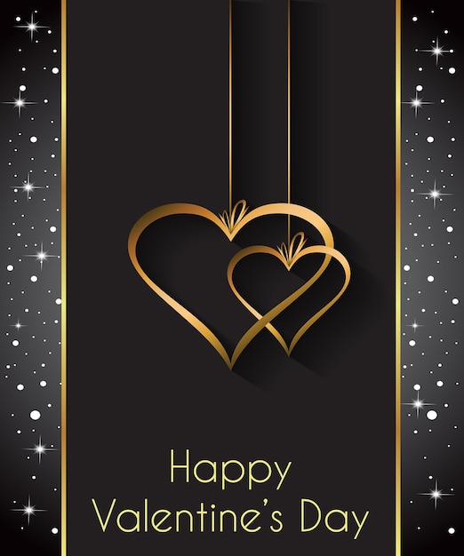 Happy valentines day background for your seasonal greetings