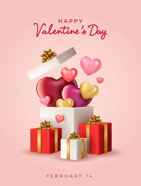 Happy Valentines Day background