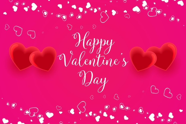 happy valentines day banner