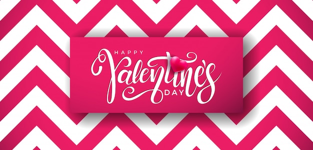 Vector happy valentines day design