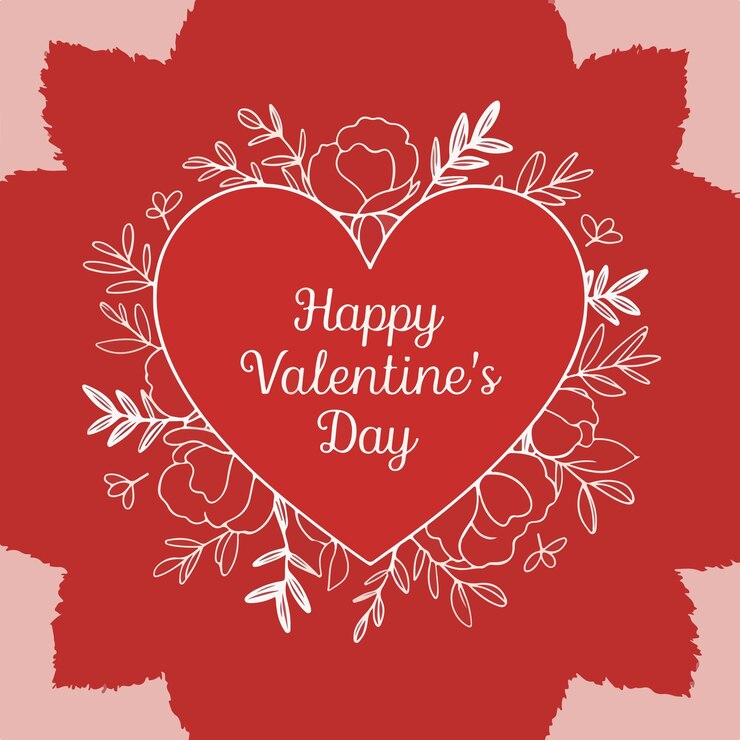 Vector happy valentines day graphic design vector illustration
