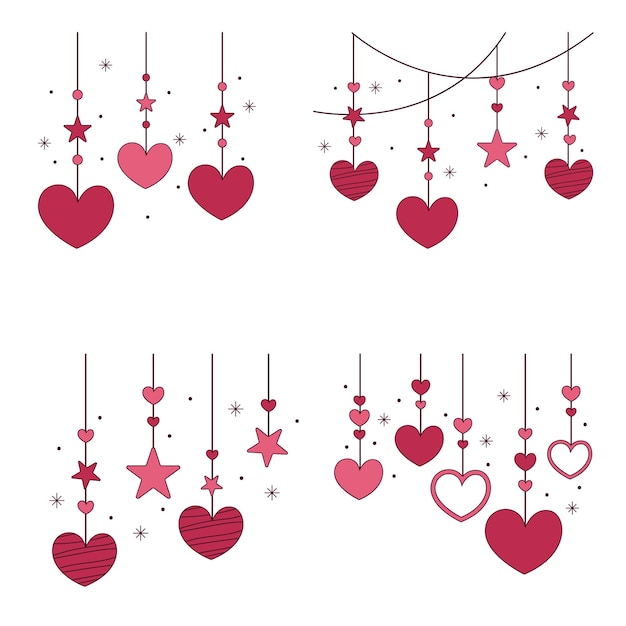 Vector happy valentines day graphic love vector