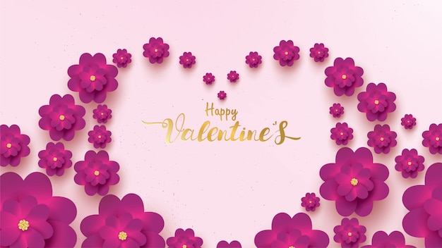 Happy Valentines Day greeting card