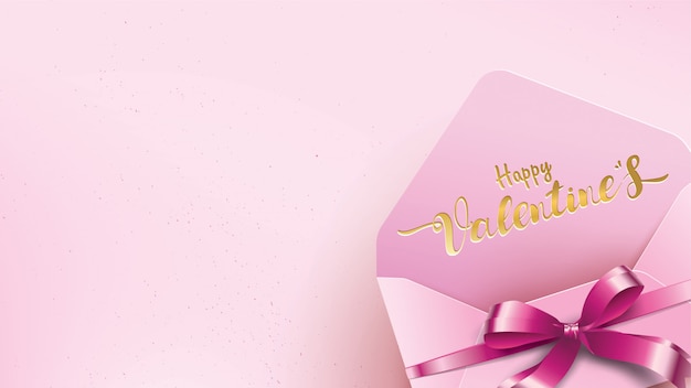 Felice giorno di san valentino biglietto d'auguri