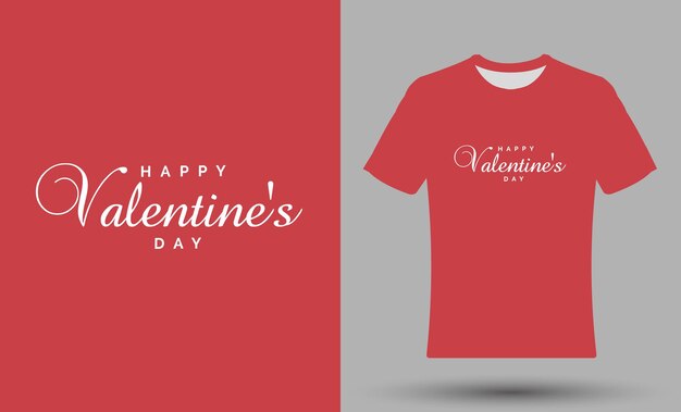 Happy valentines day message t shirt design