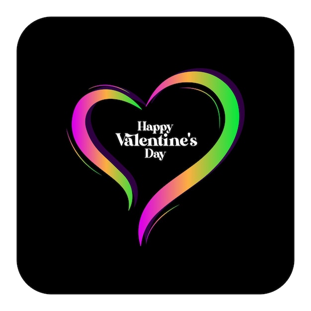 happy valentines day post template