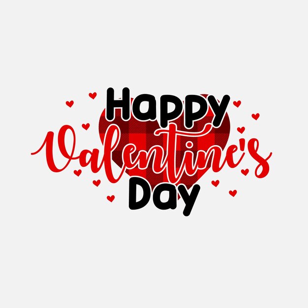 Happy valentines day sublimation typography t shirt design