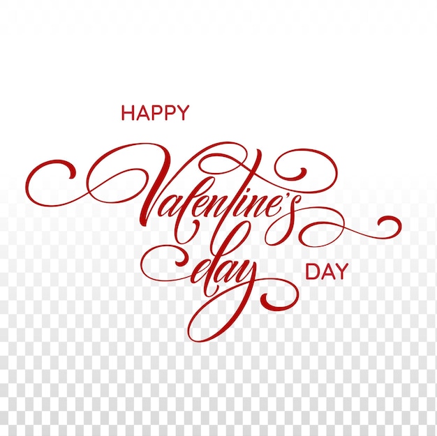 Vector happy valentines day text free