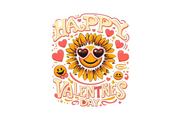 Vector happy valentines day tshirt design vector file