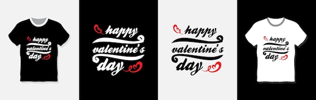 Happy Valentines Day TShirt Design