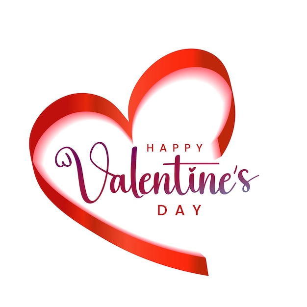 Happy Valentines Day typografie met handgeschreven kalligrafietekst geïsoleerd vectorontwerp