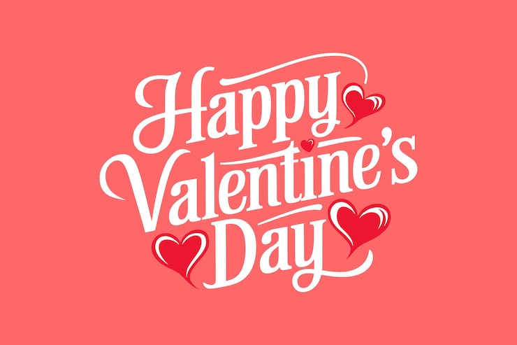 Vector happy valentines day typography design for tshirts and merchandise