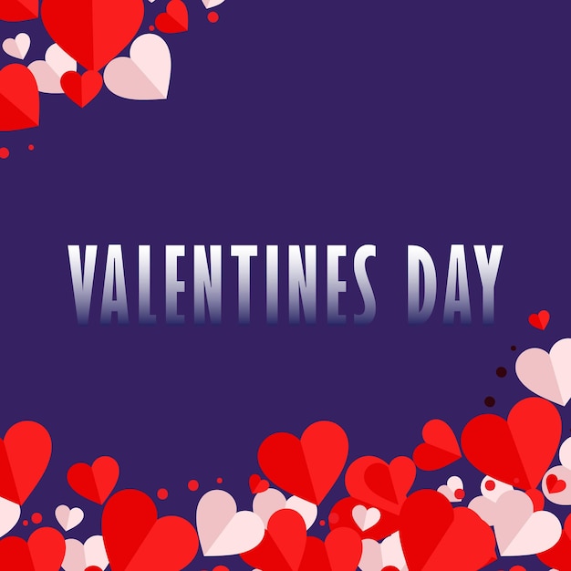 Happy Valentines Day vector illustration It is suitable for card banner or poster