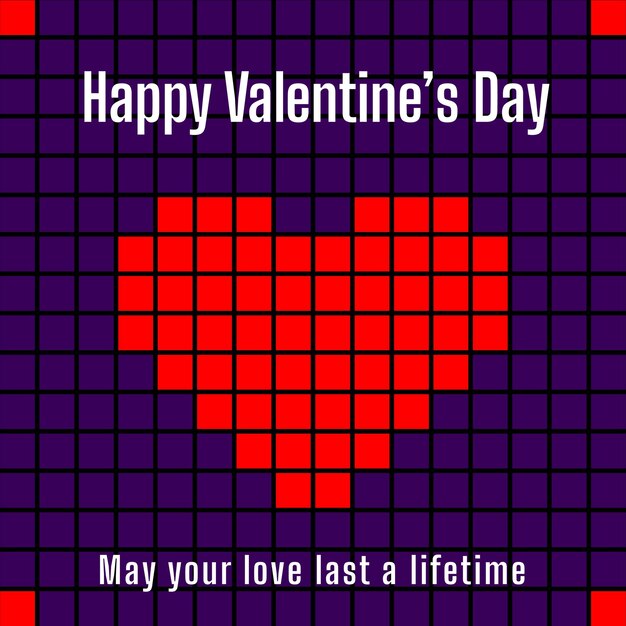 Vector happy valentines day