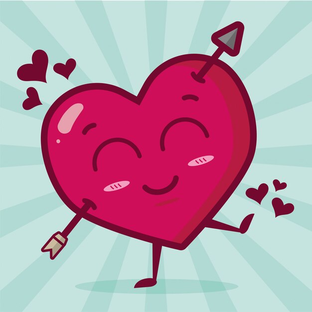 Vector happy valentines day