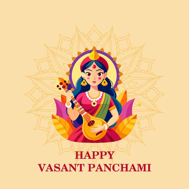 Happy Vasant Panchami Saraswati Maa