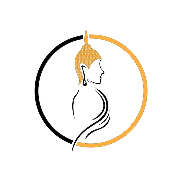 幸せなベサクの日仏プルニマは、仏と蓮のイラストで挨拶を願っていますポスター バナー ロゴ背景挨拶印刷デザインお祭り要素ベクトルに使用できます