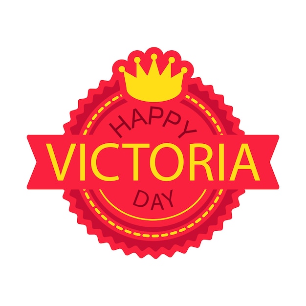 Happy Victoria Day Sticker