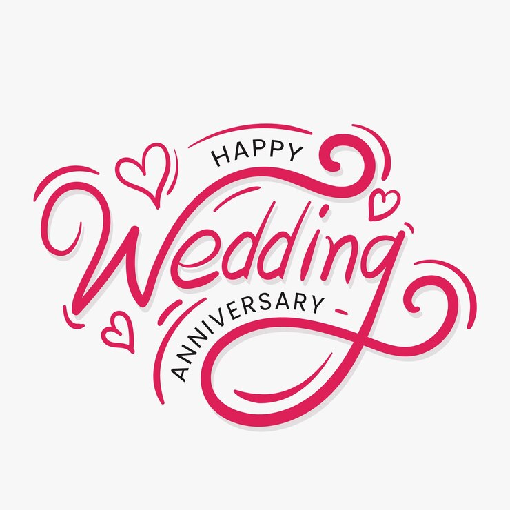 Vector 結婚記念日を祝うためのベクトルイラスト